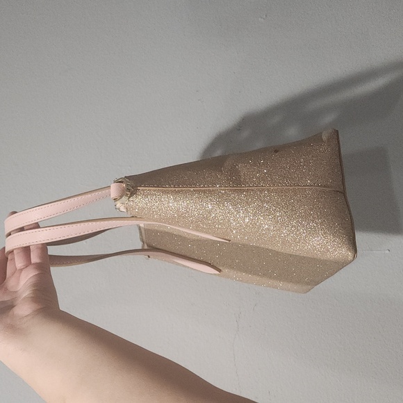 AUTH Kate Spade New York Joeley Glitter Large Womens Tote Bag - Picture 5 of 8